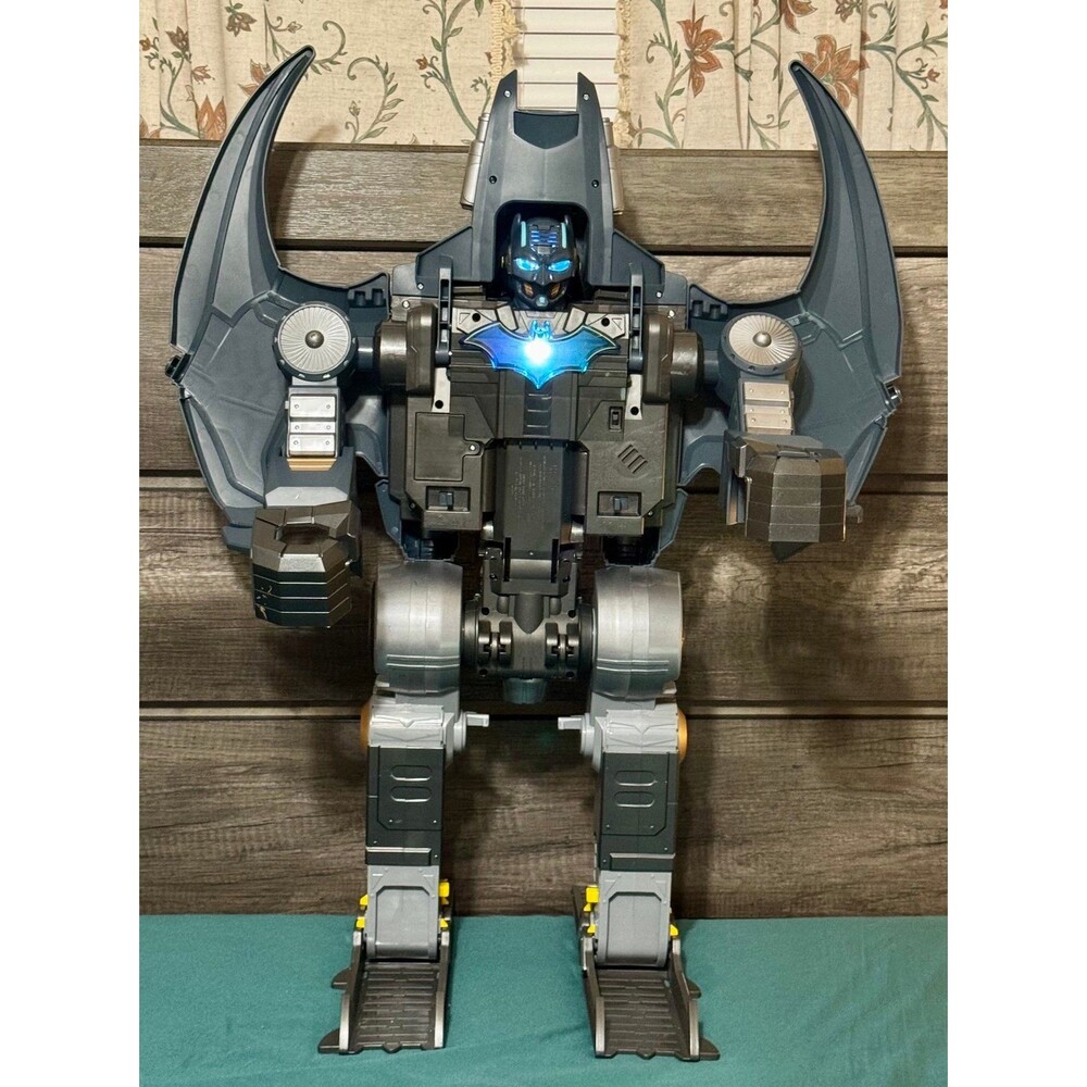 DC Batman Gotham City Guardian 4-in-1 Transforming Playset Spin Master WORKING